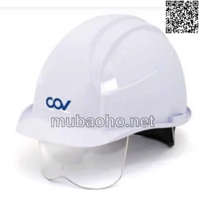 Nón bảo hộ kỹ sư có kính COV VINAH-E002 MBH18-5081