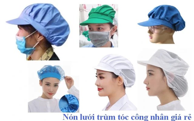 Nón lưới trùm tóc công nhân giá rẻ - Mua ở đâu, chất liệu, lợi ích và cách sử dụng